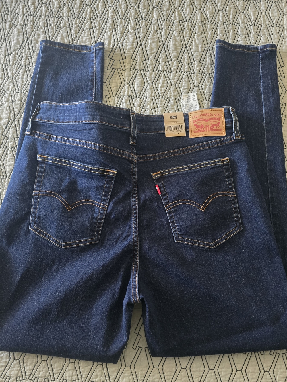 Levi's Women's Dark Blue Skinny Jeans